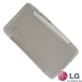 Чехол для LG E460 (Optimus L5 II) силиконовый матовый <прозрачный>