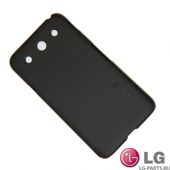 Чехол для LG E980 (Optimus G Pro) задняя крышка пластик ребристый Nillkin <черный>