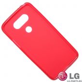 Чехол для LG H845 (G5 SE) силиконовый матовый <красный>
