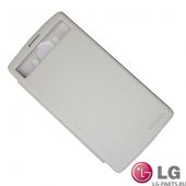 Чехол для LG H961s (V10) флип боковой пластик-кожзам с окошком Nillkin Sparkle <белый>