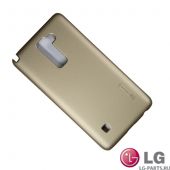 Чехол для LG K520 (Stylus 2) задняя крышка пластик ребристый Nillkin <золото>