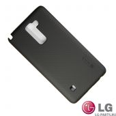 Чехол для LG K520 (Stylus 2) задняя крышка пластик ребристый Nillkin <черный>